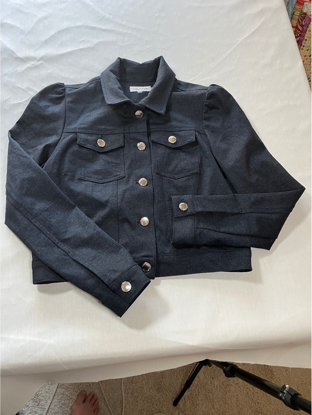 Small black Calvin Klein jacket